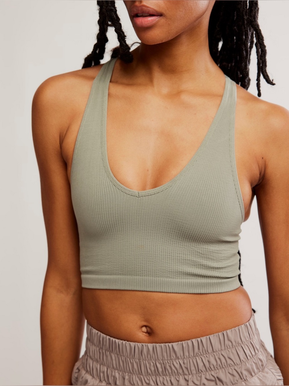 Free Throw Crop Top